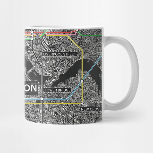 London Subway underground map by ol1ie